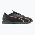 gyermek focicipő  PUMA Ultra Play TT Jr puma black/copper rose 2