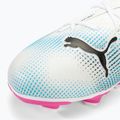 Gyerek focicipő PUMA Future 7 Match FG/AG puma white/puma black/poison pink 7