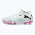 Gyerek focicipő PUMA Future 7 Match FG/AG puma white/puma black/poison pink 8