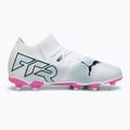 Gyerek focicipő PUMA Future 7 Match FG/AG puma white/puma black/poison pink 9