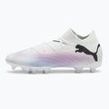 Gyerek focicipő PUMA Future 7 Pro FG/AG Jr puma white/puma black/poison pink 8