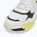 PUMA Trinity meleg fehér/puma fehér/ásványszürke/lime sheen cipő 7