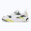 PUMA Trinity meleg fehér/puma fehér/ásványszürke/lime sheen cipő 9