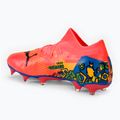 Futballcipő PUMA Future 7 Match Neymar Jr FG/AG sunset glow/black/sun stream/puma green/blue 3