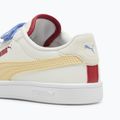 PUMA Smash 3.0 Summer Camp V PS gyermek cipő meleg fehér/chamomile/puma fehér 12