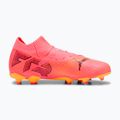 gyermek focicipő  PUMA Future 7 Pro FG/AG Jr sunset glow/puma black/sun stream 9