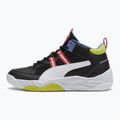 PUMA Rebound Future NextGen puma fekete/dewdrop/lime csillogó cipők 9