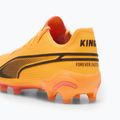 PUMA King Ultimate Fg/Ag sun stream/puma black/sunset glow futballcipő 13