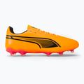 PUMA King Pro Fg/Ag sun stream/puma black/sunset glow futballcipő 2