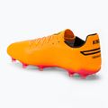 PUMA King Pro Fg/Ag sun stream/puma black/sunset glow futballcipő 3