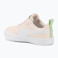 PUMA Rickie AC+ Inf rosebay/puma fehér/tiszta zöld gyermekcipő 3