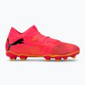 gyermek focicipő  PUMA Future 7 Match FG/AG Jr  sunset glow/puma black/sun stream 2