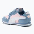 PUMA Cabana Racer SL 20 V Inf gyermekcipő rózsaszín/puma fehér/zén kék 3