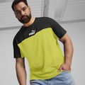 Férfi PUMA ESS+ Block Tee puma fekete/lime csillogás 4