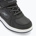 KangaROOS K-CPI Kalino Mid EV fekete / acélszürke gyermek cipő 7