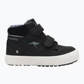 KangaROOS KaVu Primo V jet black / acélszürke gyermek cipő 8