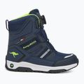 Gyermek hócsizma KangaROOS K-MJ Hunter RTX FX sötét navy / lime 2