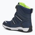 Gyermek hócsizma KangaROOS K-MJ Hunter RTX FX sötét navy / lime 3