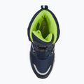 Gyermek hócsizma KangaROOS K-MJ Hunter RTX FX sötét navy / lime 5