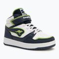 KangaROOS K-CP Dunkin Mid EV dark navy/lime gyermek cipő