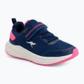 Gyerekcipők KangaROOS K-RDK Fam EV bellewether blue/neon pink