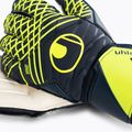 Uhlsport Prediction Supersoft kapuskesztyű navy/fehér/fluo sárga 3