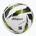 Labdarúgás uhlsport Match Addglue fehér/navy fluo sárga méret 4