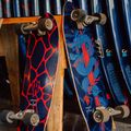 Surfskate gördeszka Carver C7 Raw 34" Kai Dragon 2022 Complete kék és piros C1013011143 9