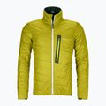Ortovox Swisswool férfi hibrid dzseki Piz Boval zöld fordítható 6114100052
