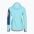 Női softshell dzseki Ortovox Berrino kapucnis kék 6027700007 2