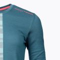 Férfi thermo póló Ortovox 185 Rock'N'Wool LS zöld 8415200011 2