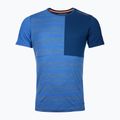 Férfi thermo póló Ortovox 185 Rock'N'Wool SS kék 8411200001