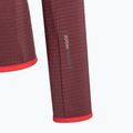 Női trekking pulóver Ortovox Fleece Grid Hoody piros 87201 9