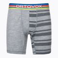 Férfi thermo boxeralsó Ortovox 185 Rock'N'Wool szürke 8413200021
