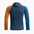 Férfi termoaktív pulóver ORTOVOX 120 Comp Light Hoody petrol blue 2