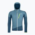Férfi trekking pulóver Ortovox Ladiz Hybrid tengerészkék 86949 6