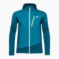 Férfi trekking pulóver Ortovox Ladiz Hybrid tengerészkék 86949