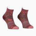 Női trekking zokni ORTOVOX Alpine Light Quarter rózsaszín 5479100005
