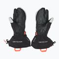 Női síkesztyű ORTOVOX Merino Freeride 3 Finger black raven 2