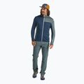 Férfi ORTOVOX Fleece Light Grid kapucnis mély óceáni melegítőfelső 2