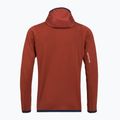 Férfi pulóver ORTOVOX Fleece Grid Hoody clay orange 2