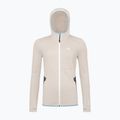 Női pulóver ORTOVOX Fleece Hoody white chalk