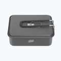 Esbit Solid Fuel Cookset For 14G And 27G Solid Fuel 1100 ml alumínium főzőkészlet