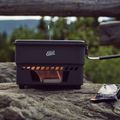 Esbit Solid Fuel Cookset For 14G And 27G Solid Fuel 1100 ml alumínium főzőkészlet 7