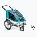 Qeridoo Sportrex1 együléses kerékpár utánfutó kék Q-SR1-21-P 2