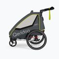 Qeridoo kerékpár utánfutó Qupa 1 lime 2