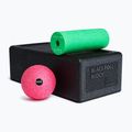Jóga szett BLACKROLL Block black/ green/ pink