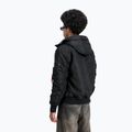 Férfi Alpha Industries MA-1 kapucnis bomber dzseki fekete 3