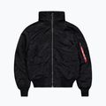 Férfi Alpha Industries MA-1 kapucnis bomber dzseki fekete 6