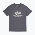Alpha Industries férfi Basic szürke-fekete póló 8